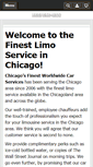 Mobile Screenshot of chicagosfinestlimo.com